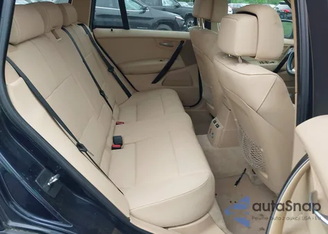 2008 BMW X3 3.0Si from USA, damaged, VIN WBXPC93498WJ13806